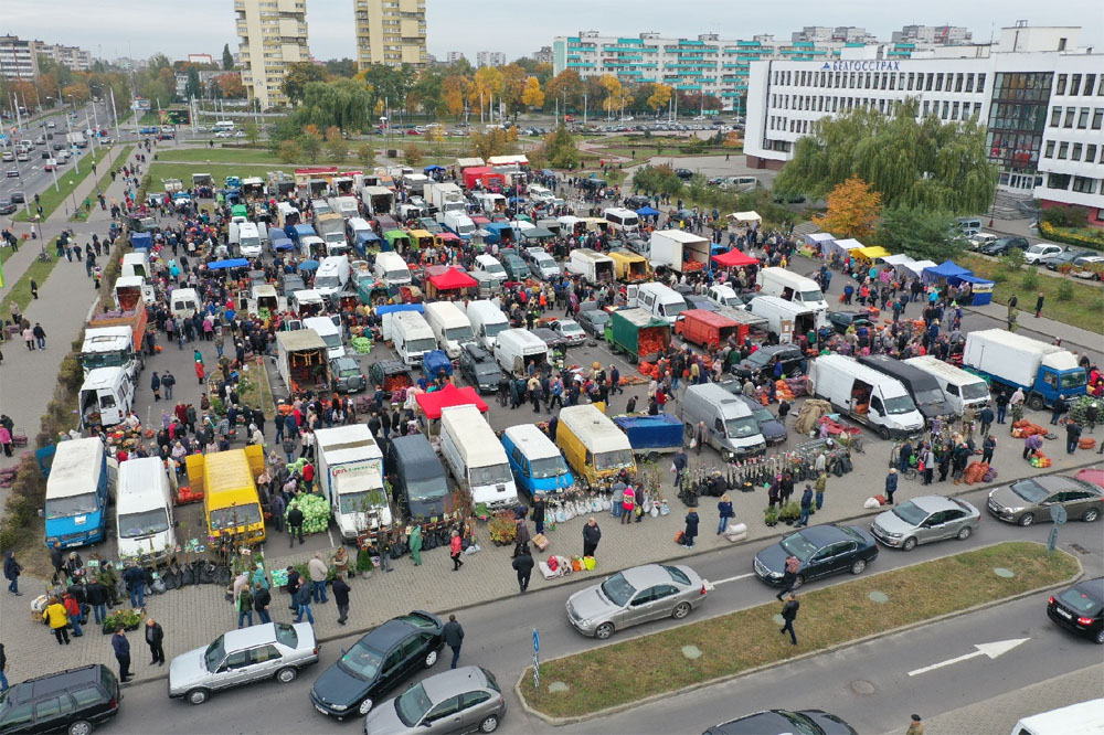 ярмарка с высоты