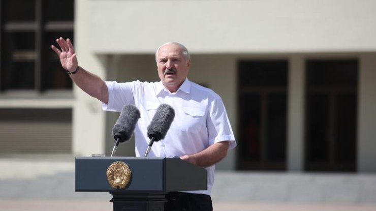 Лукашенко митинг